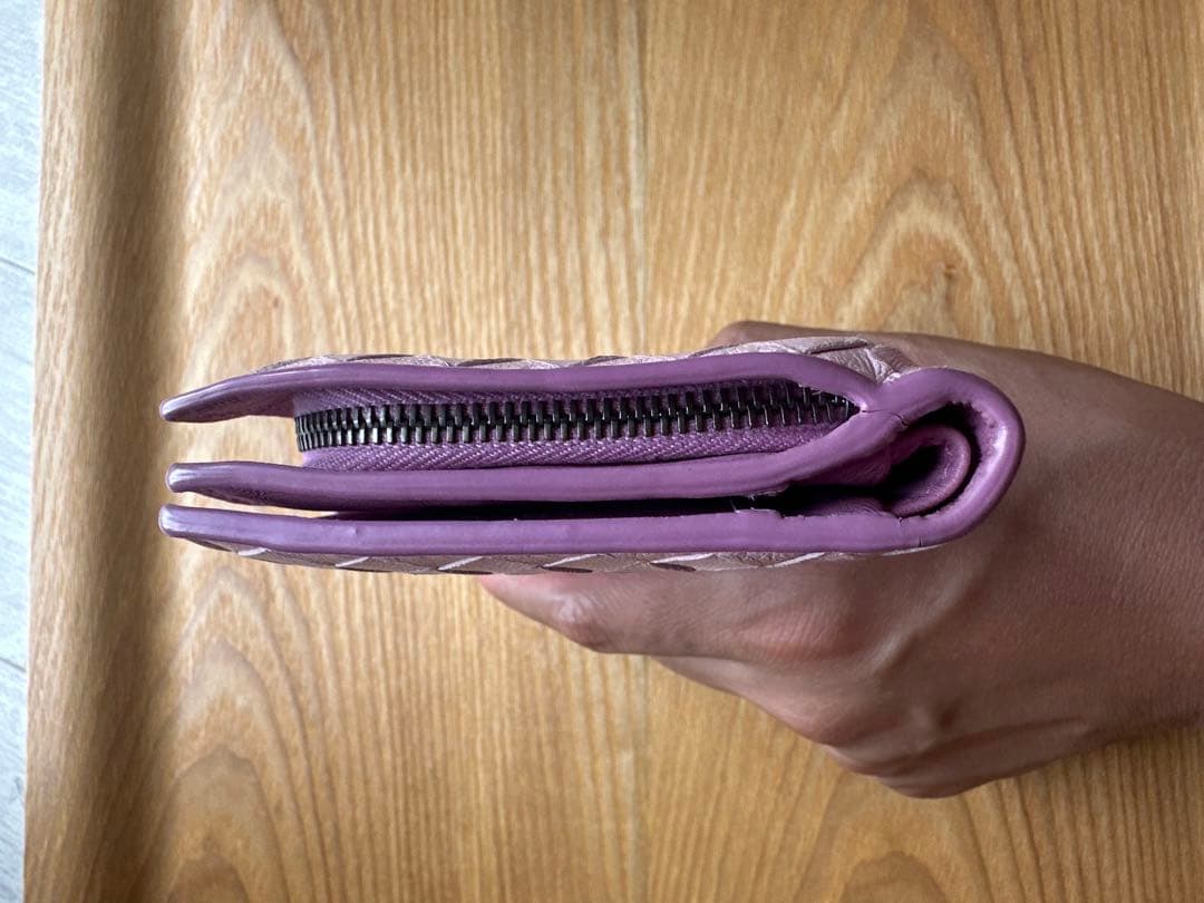 ボッテガヴェネタ　二つ折り財布　レザー