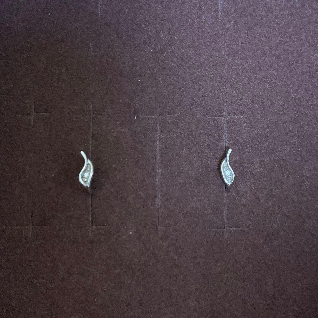 メ*3様 ete PT501 プラチナダイヤモンドピアス