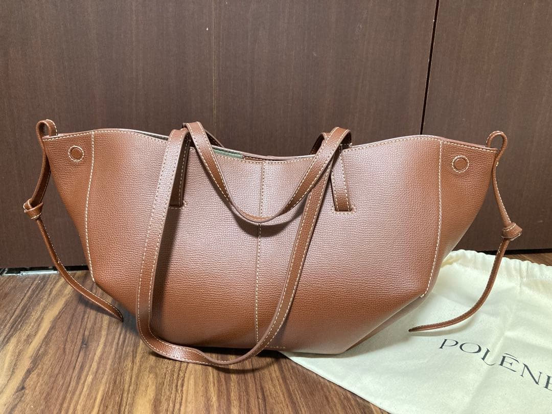 公式サイト購入　POLÈNE Cyme mini キャメル