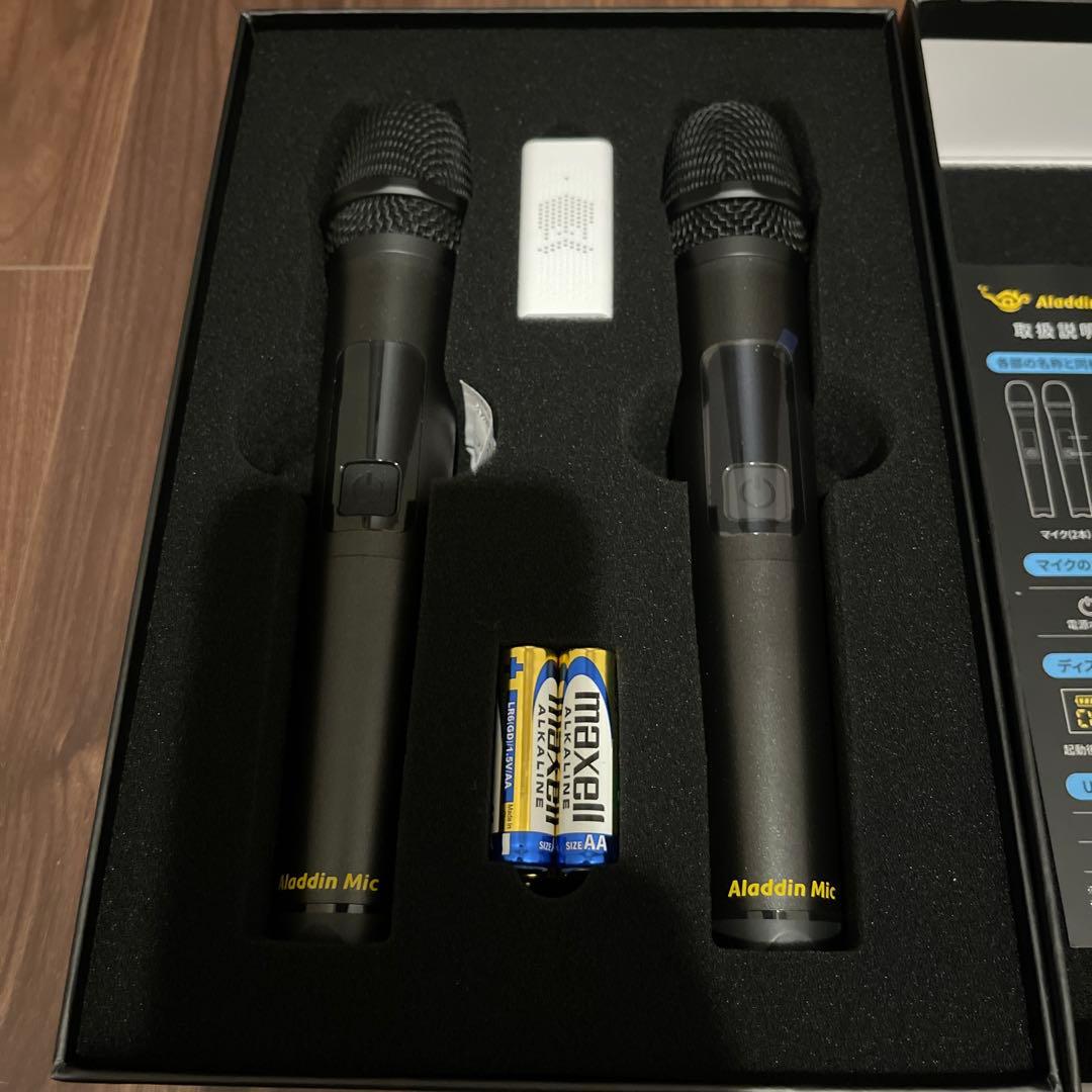 Aladdin Mic ワイヤレスマイク 2本セット