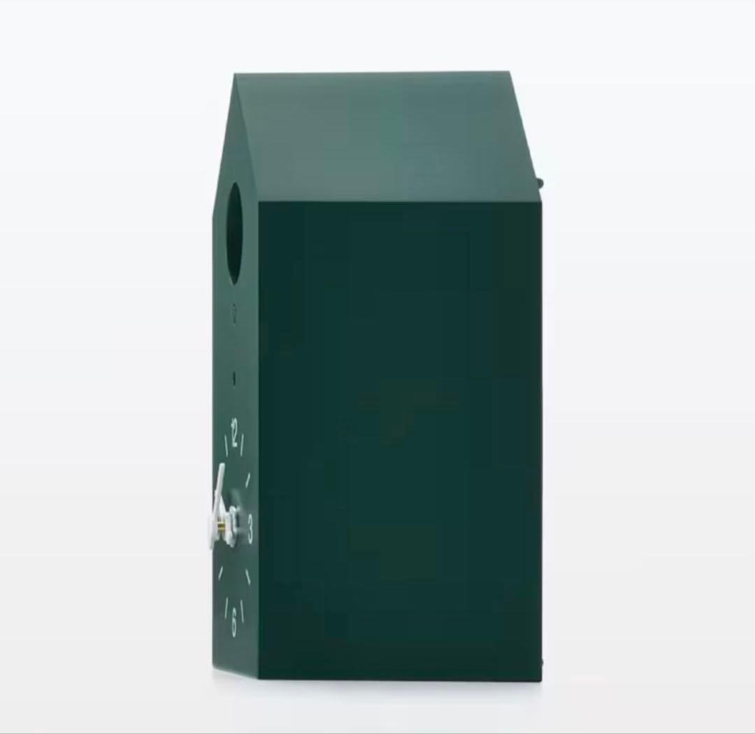 MUJI 鳩時計 ダークグリーン／ＭＪ－ＣＣＤＳ１未開封