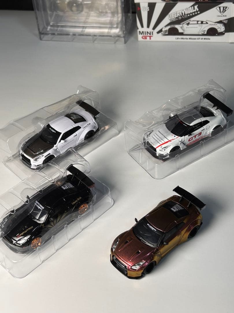 MINI GT mini gt LBWK 4台セット R35 GT-R