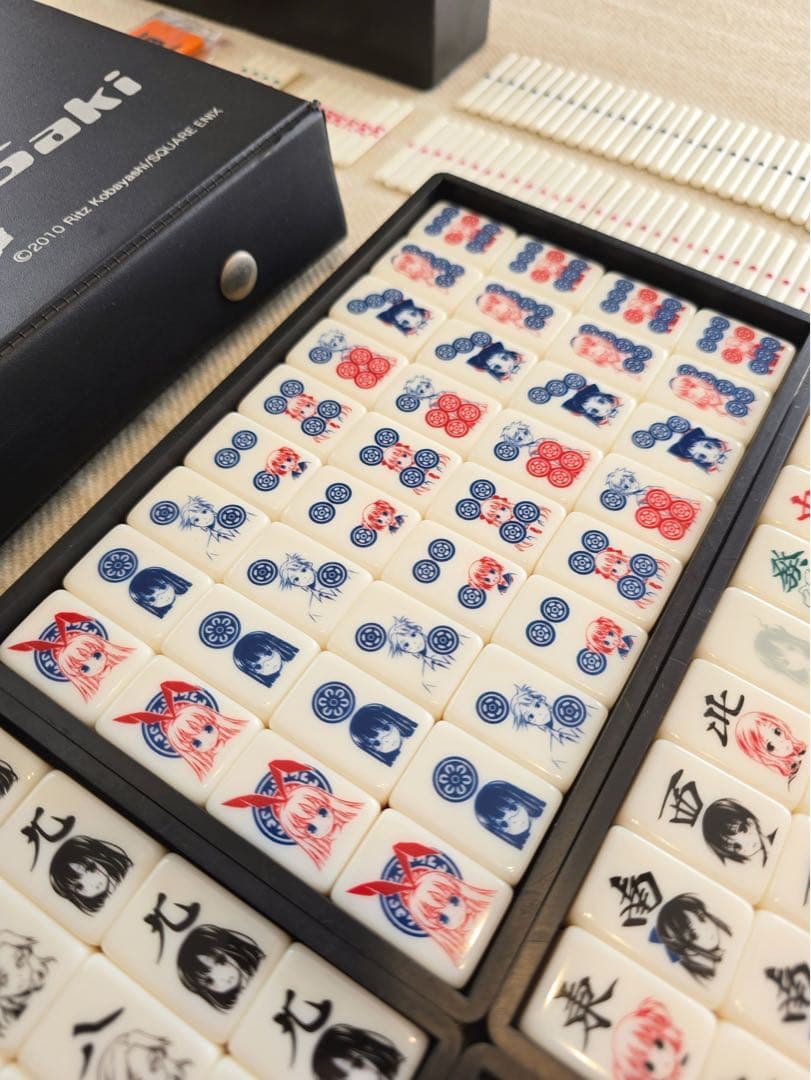 咲 -Saki- Ver3.0 麻雀牌セット★開封済み•未使用★