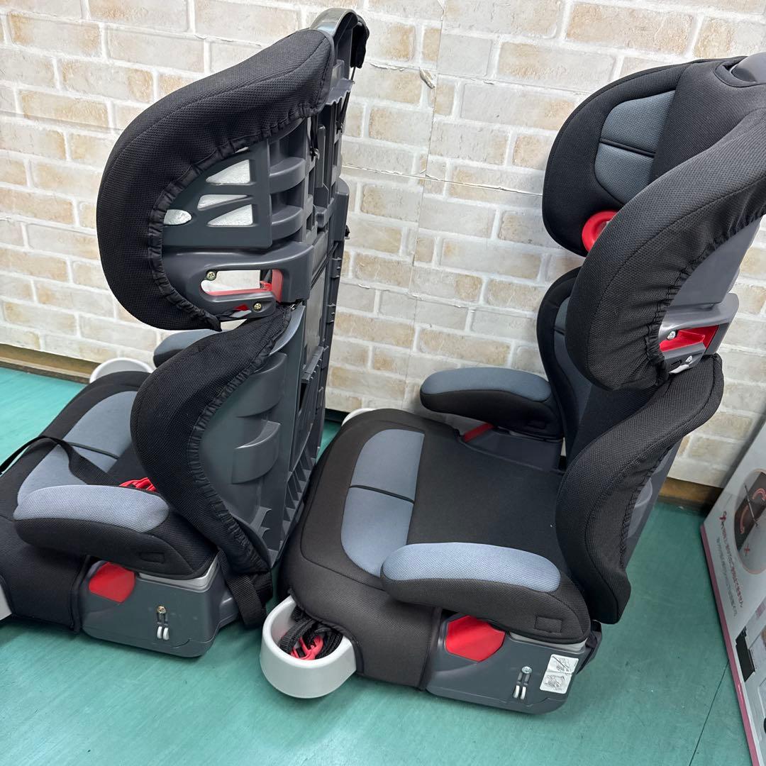 グレコ ハイバックジュニア　ジュニアシート　3才から　2台セット売り