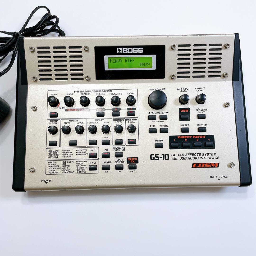 BOSS GS-10 ボス　ギターエフェクトシステム