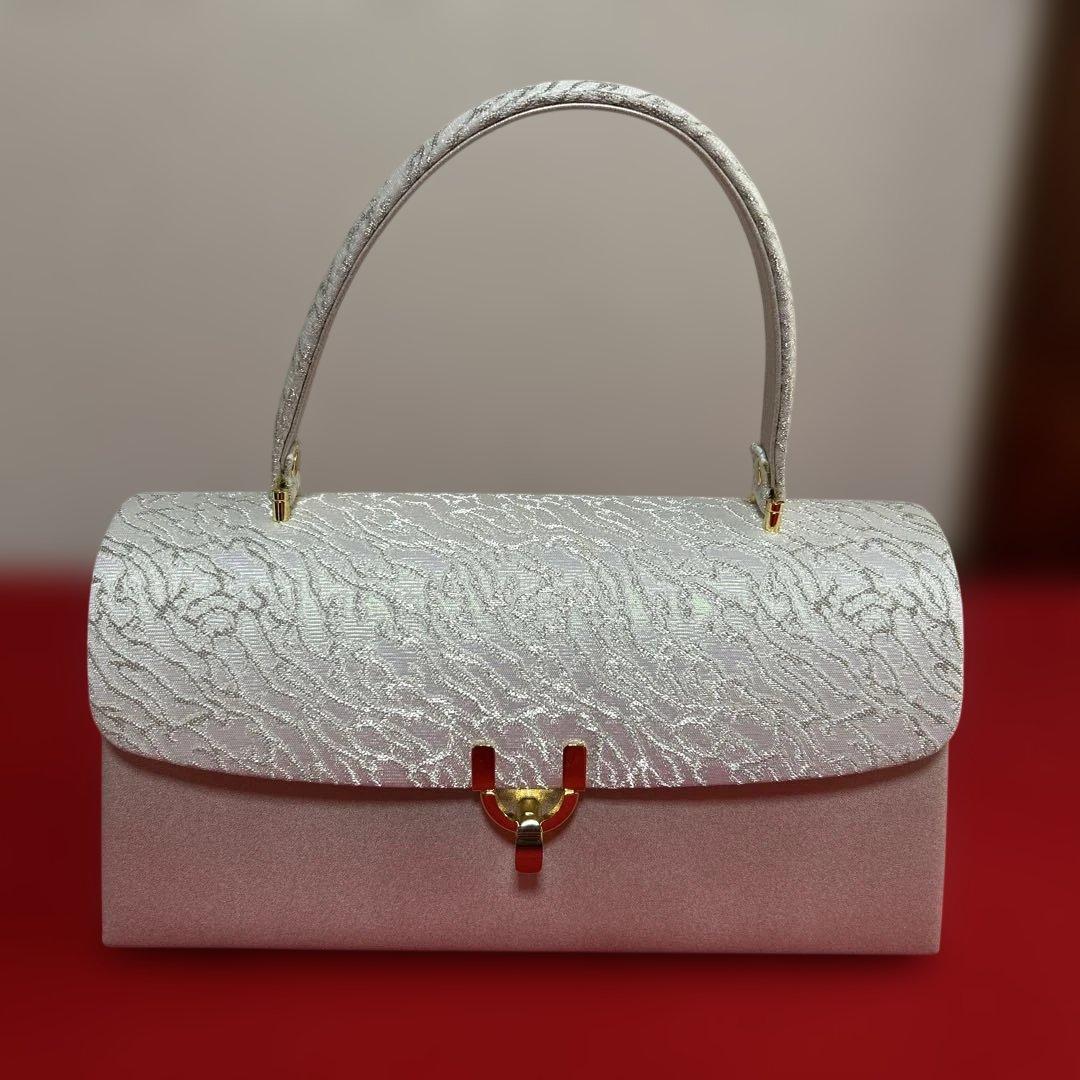 【和装小物】草履とバッグのセット　夢衣　日本製　Sサイズ　W7D-029