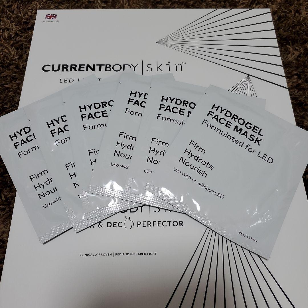 CurrentBody skinフェイス＆ネック デコルテ ハイドロゲルマスク6
