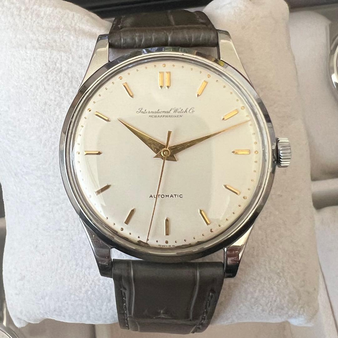 もずく【希少・美品】IWC オールドインター ラウンドCal.853