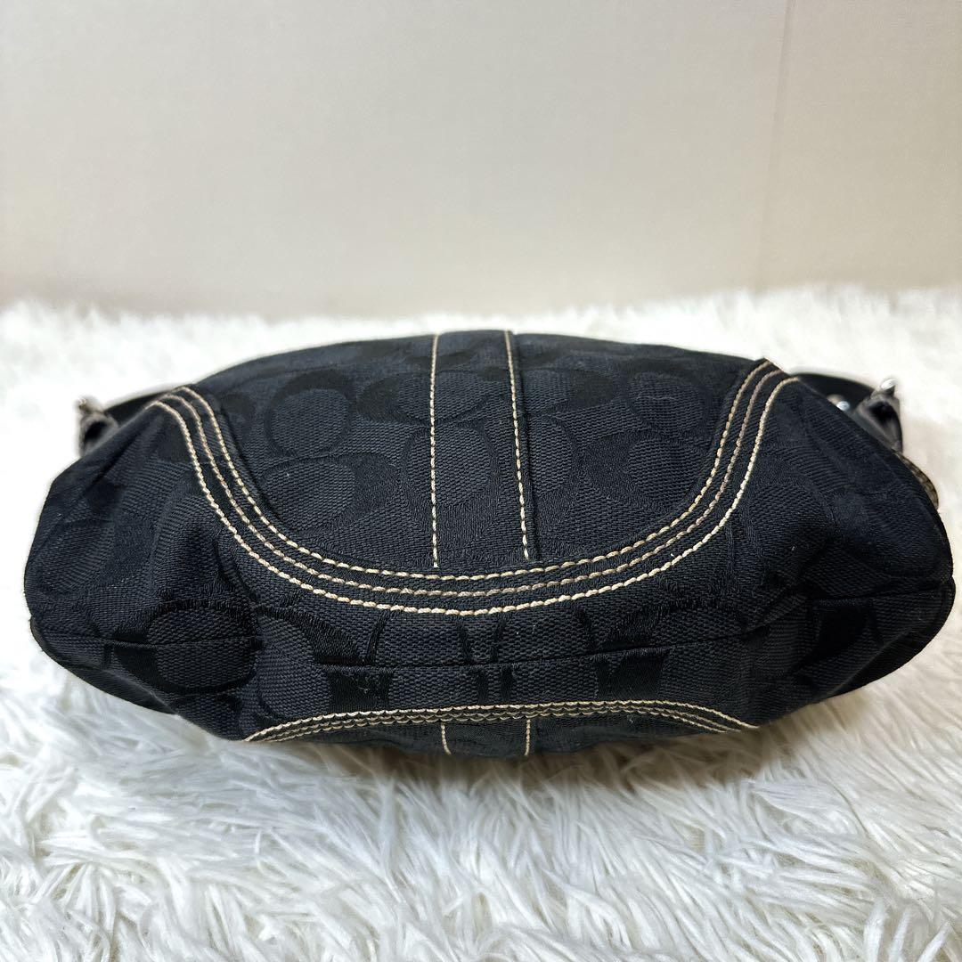バッグ COACH Signature Canvas Hobo shoulderbag