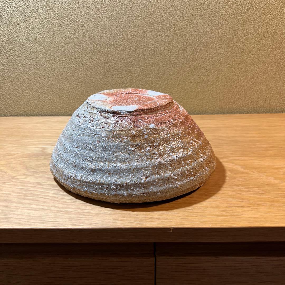 石田千比呂　穴窯　大鉢　傑作