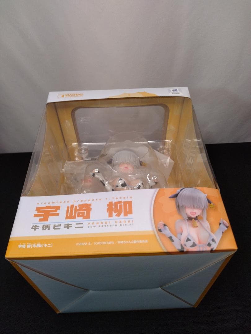 【新品未開封】ドリームテック 宇崎ちゃんは遊びたい！ω！ 宇崎柳（牛柄ビキニ）