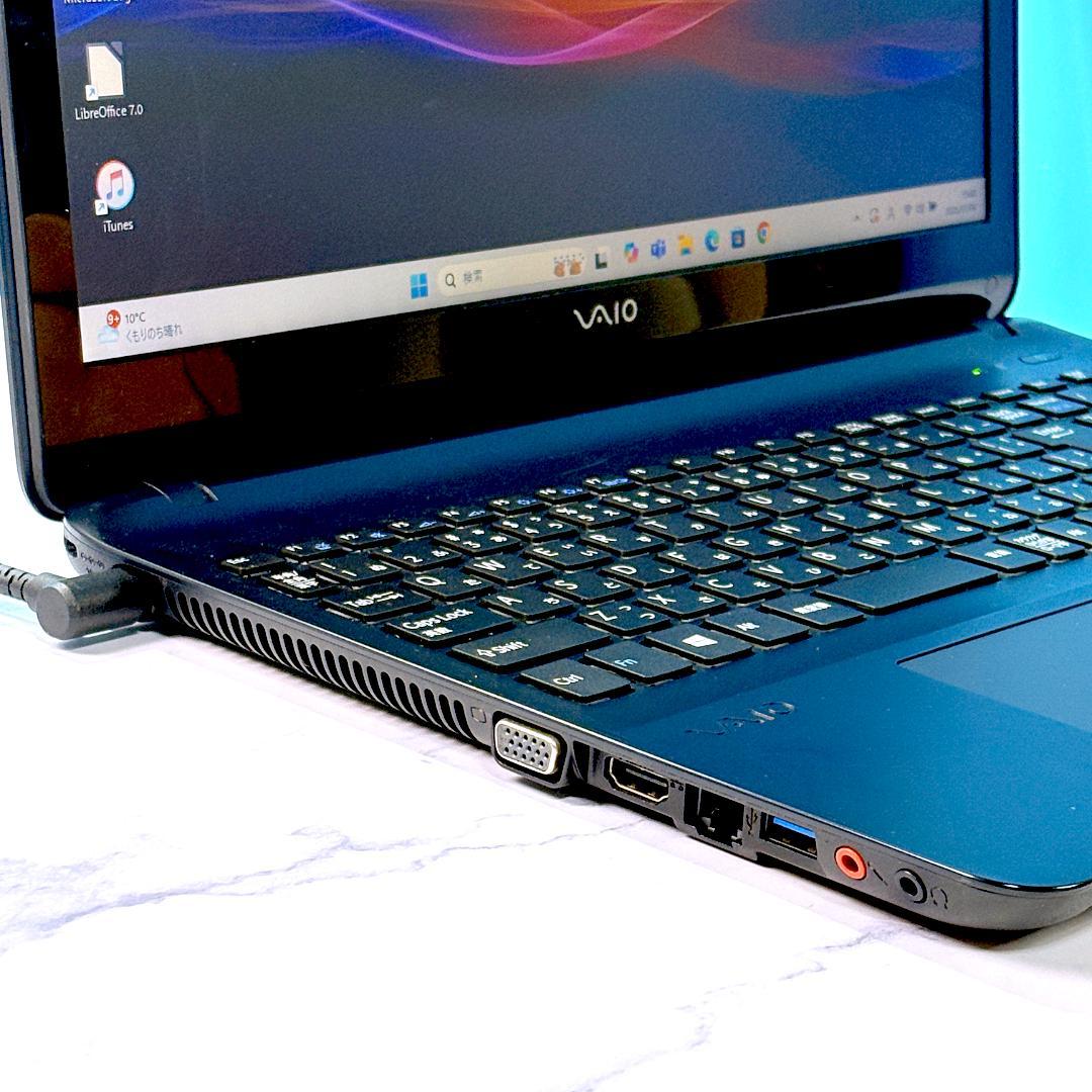 バイオ☆Corei5・8GB・SSD・カメラ・DVDマルチ・ノートパソコン