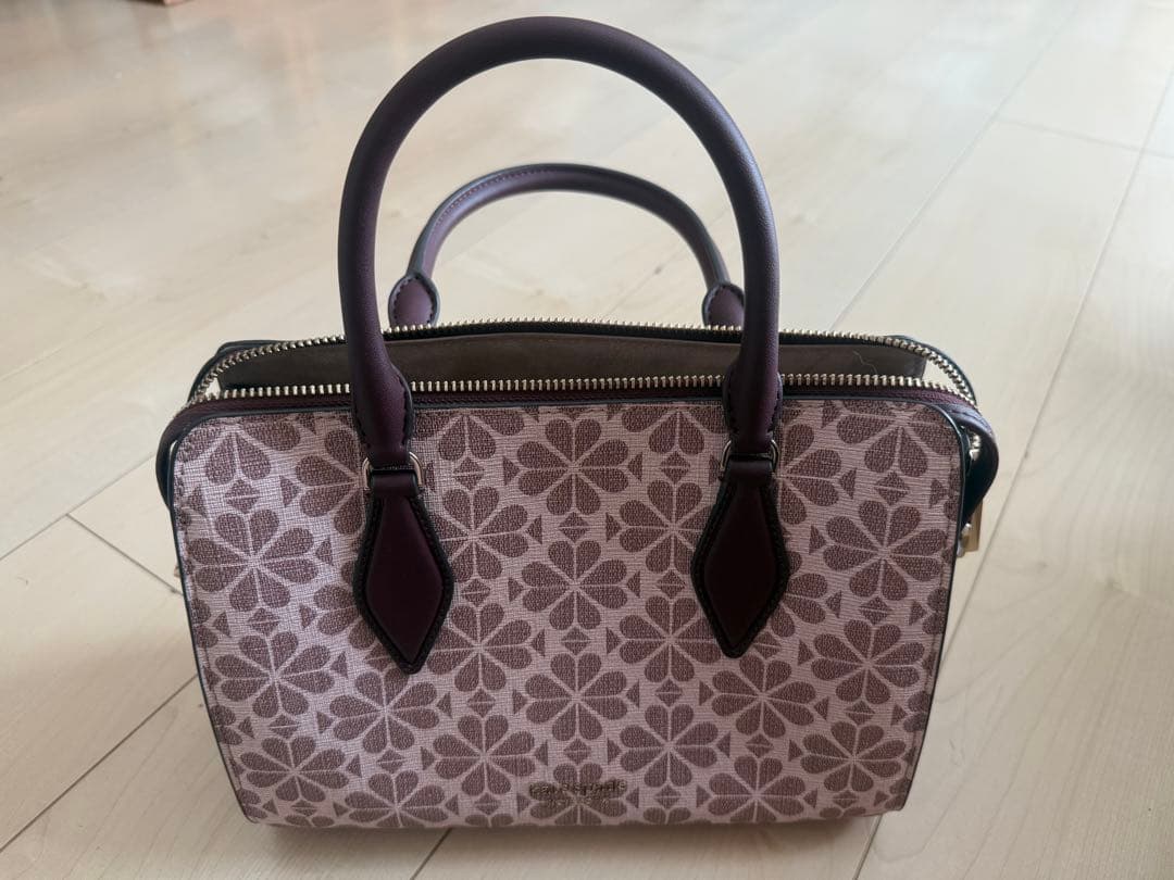 値下げ❣️Kate Spade 花柄ハンドバッグ