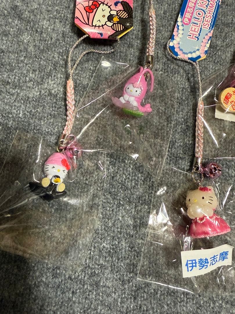 ご当地限定ハローキティ　根付け　19個セット