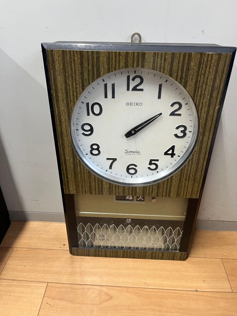 振り子時計 ゼンマイ式 4個まとめて　SEIKO セイコー社アンティーク