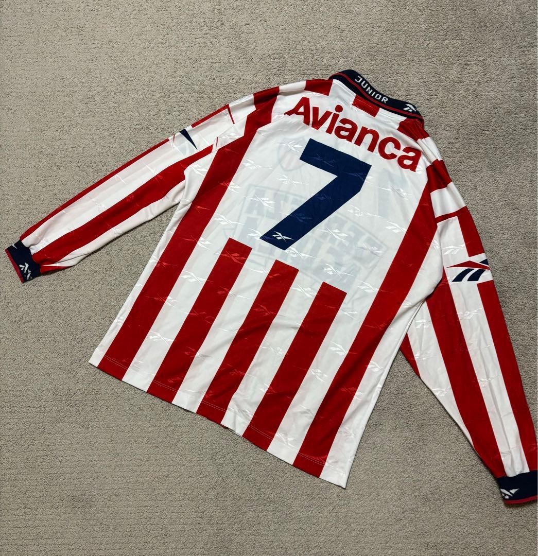 サッカー　アトレティコ・ジュニオール　コロンビア　リーボック　ユニフォーム