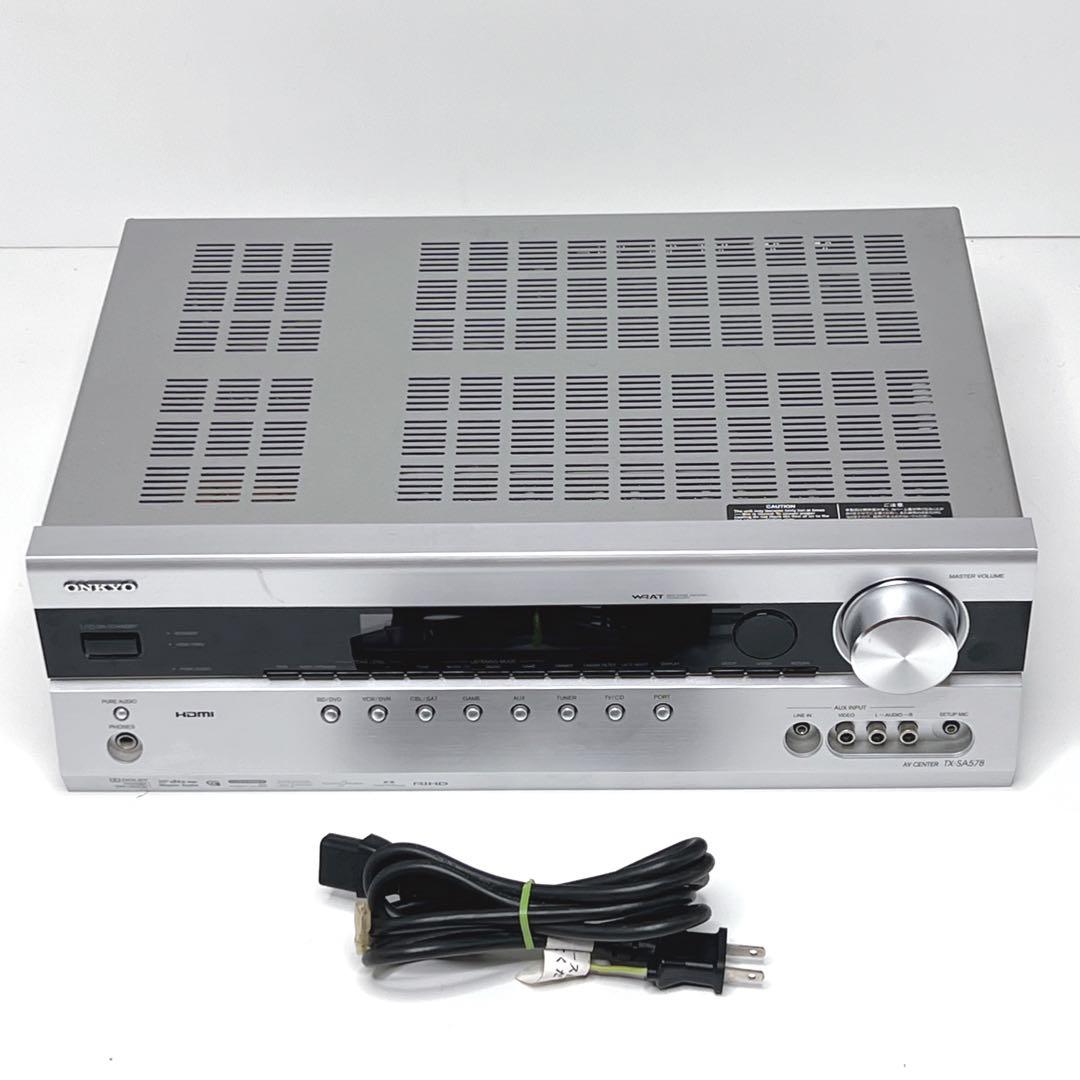 【極美品】 ONKYO TX-SA578 7.1chホームシアター　AVアンプ