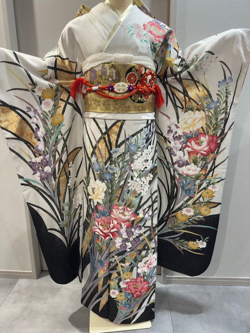 【早い者勝ち】7月まで特別価格　振袖　セット　落款入り