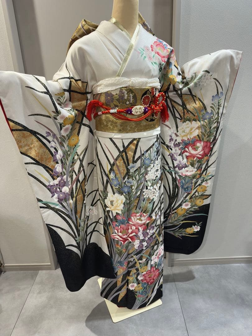 【早い者勝ち】7月まで特別価格　振袖　セット　落款入り