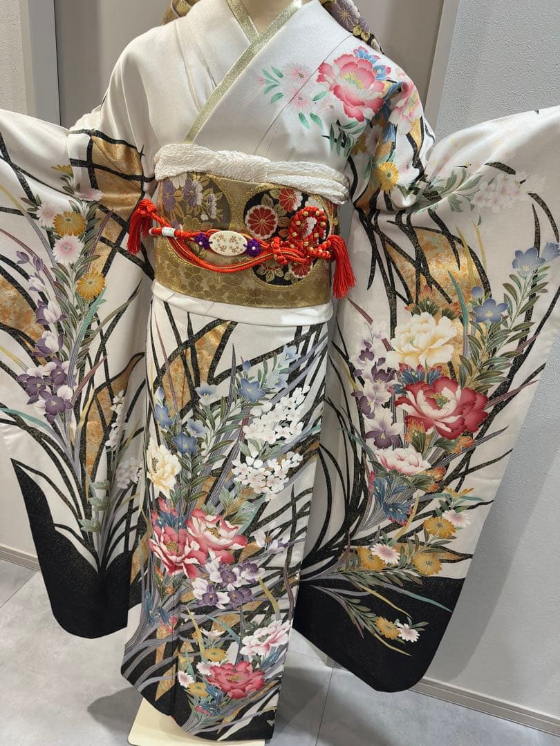 【早い者勝ち】7月まで特別価格　振袖　セット　落款入り