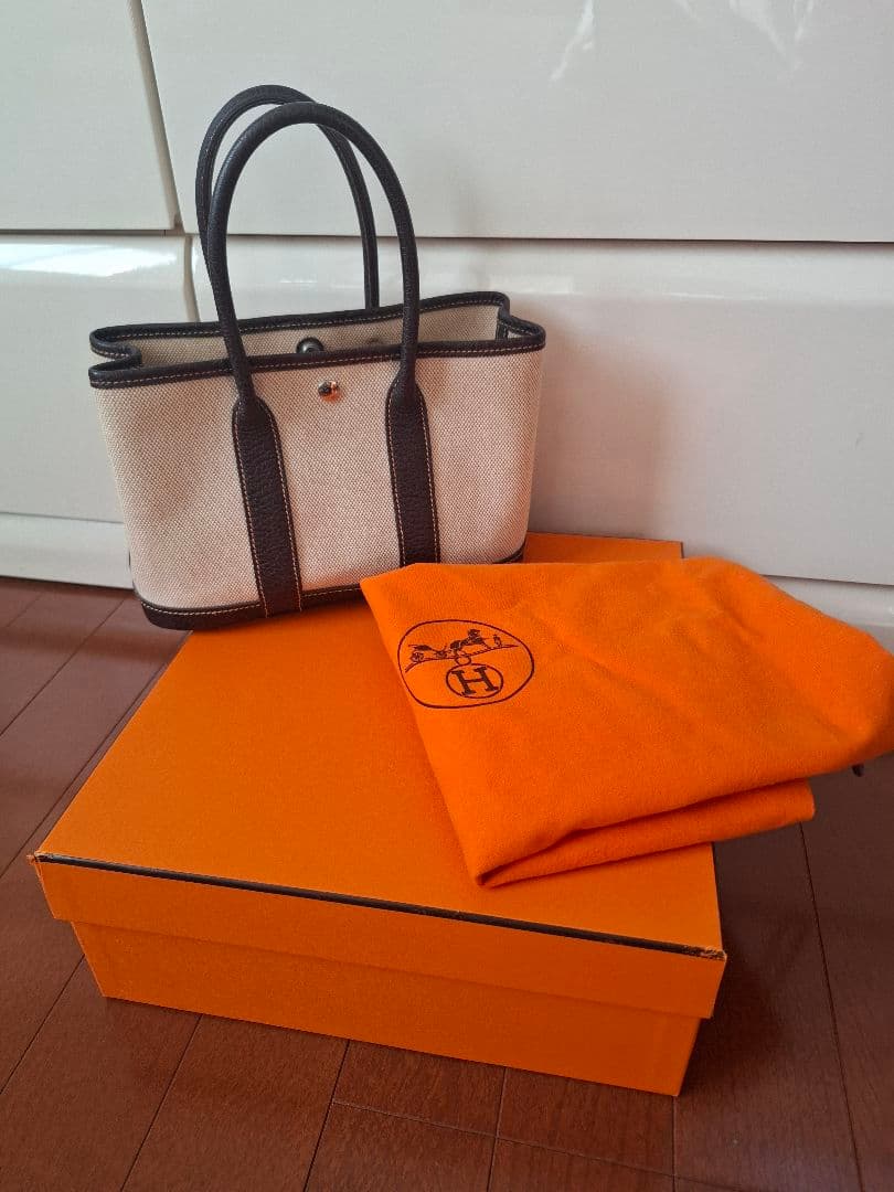 HERMES　ガーデンパーティ ttpm ベージュ/ブラウン