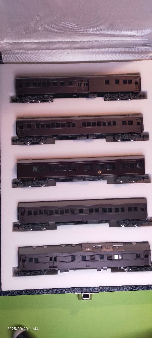 ワールド工芸製皇室用客車(御料車第1号)とＥＦ58　お召機をセット