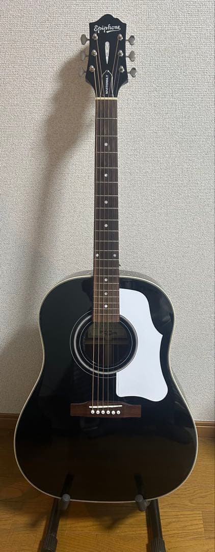 2016年製EPIPHONE のエレアコギター「AJ-45ME EB」