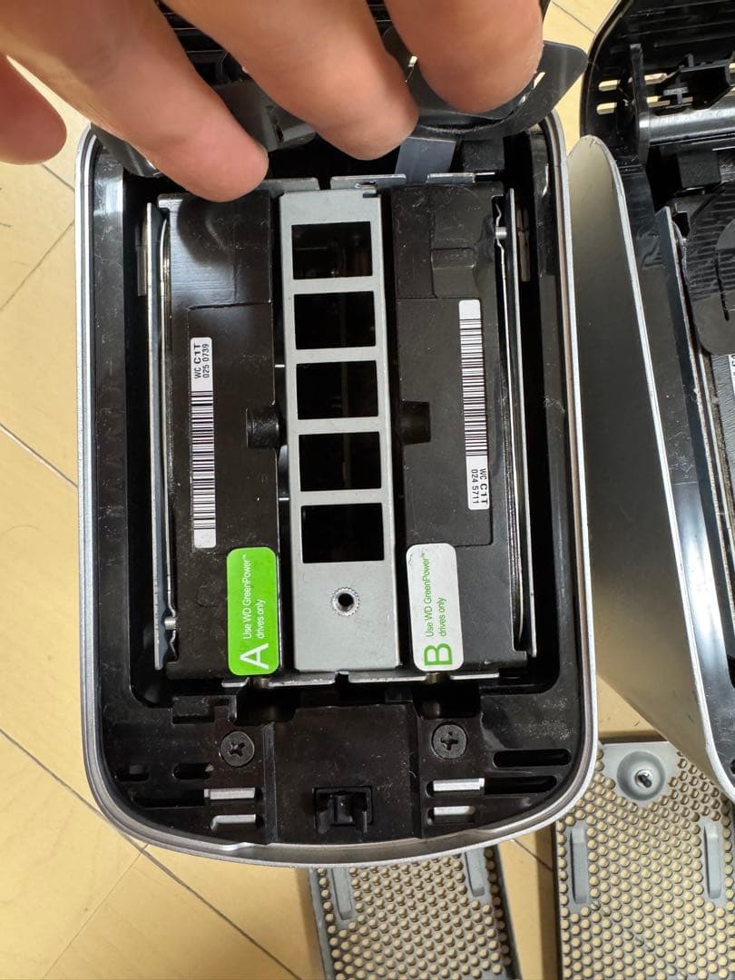 WD My Book Thunderbolt Duo 6TB/8TB ジャンク品