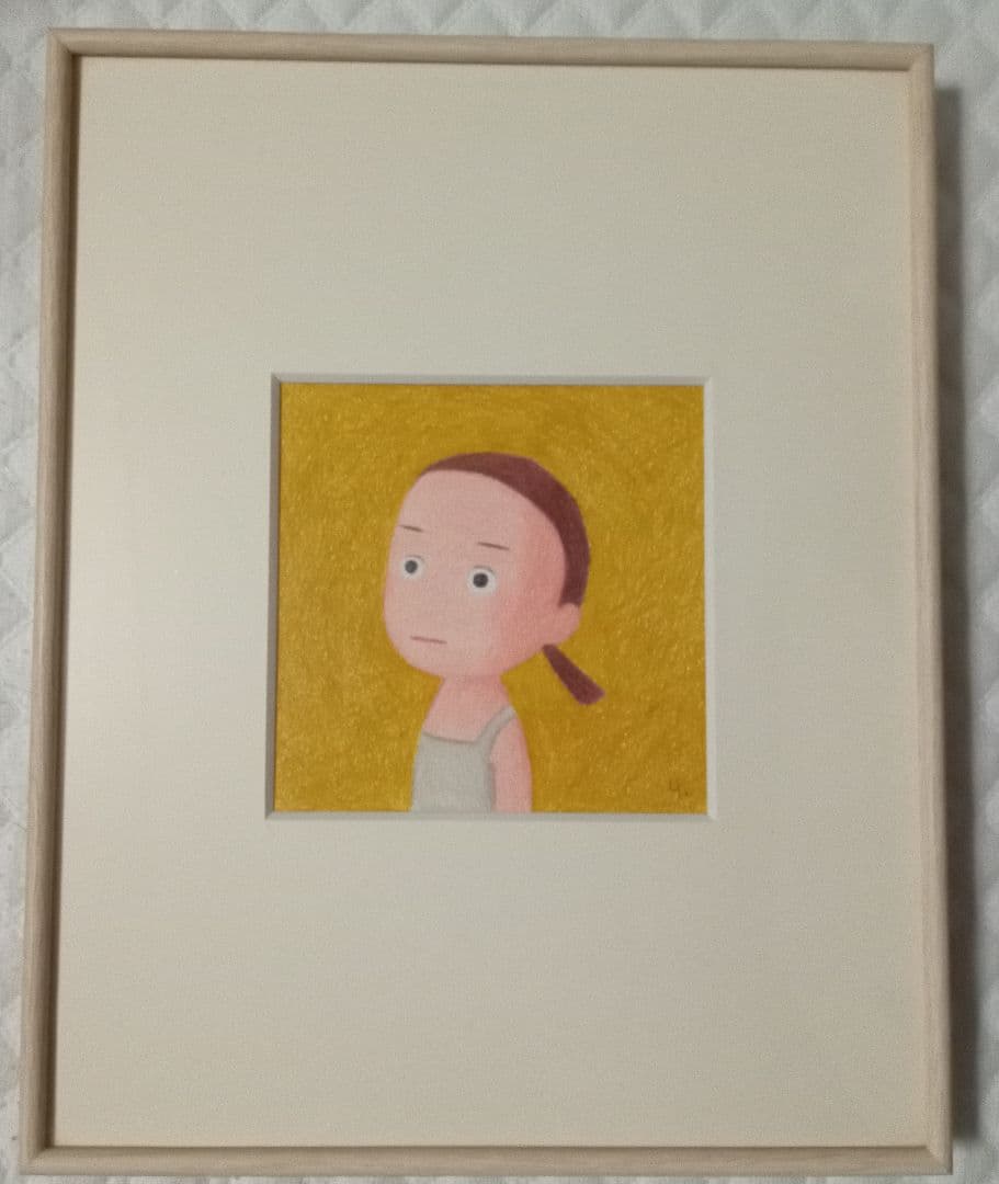 人物画 ポニーテールの女の子