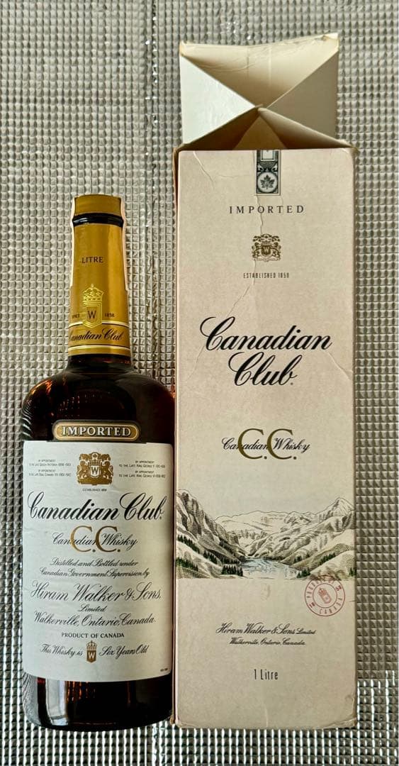 Canadian Club カナディアンクラブ　1983 40％ 1000ml
