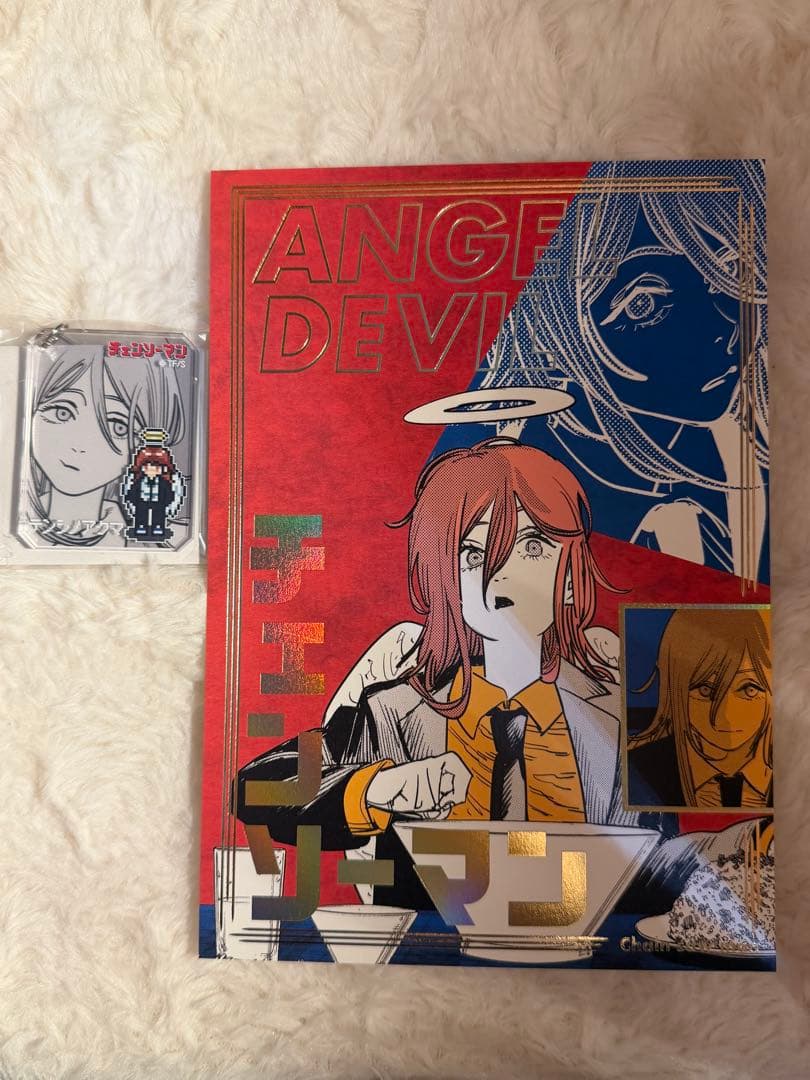 チェンソーマン　シックアクリルキーホルダー　箔押しイラストカードコレクション