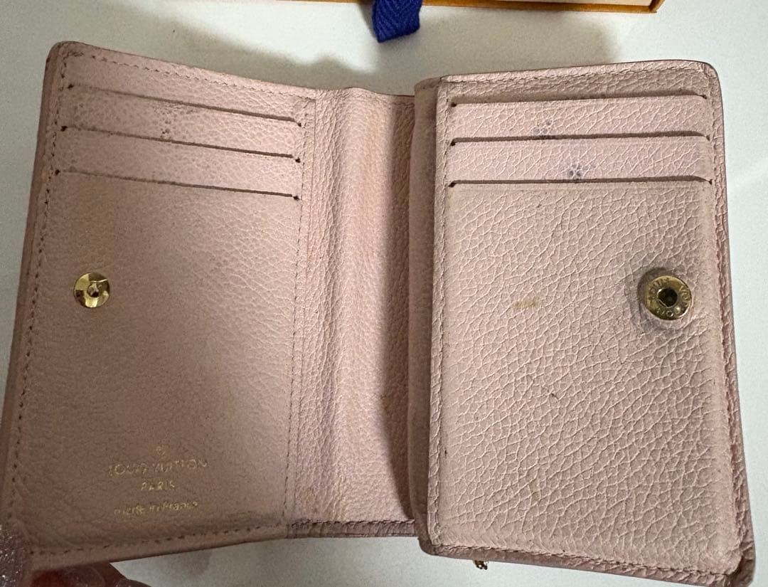 ルイヴィトン モノグラム アンプラント 2つ折り 折りたたみ財布 コンパクト