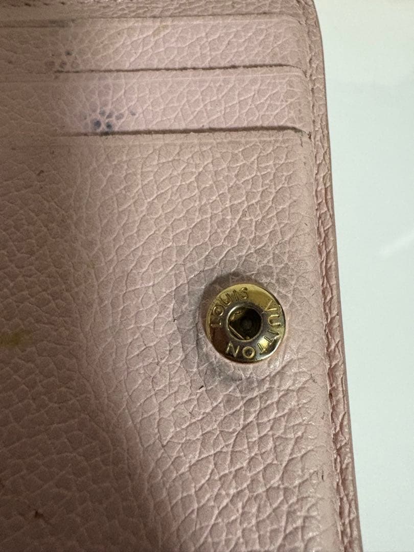 ルイヴィトン モノグラム アンプラント 2つ折り 折りたたみ財布 コンパクト