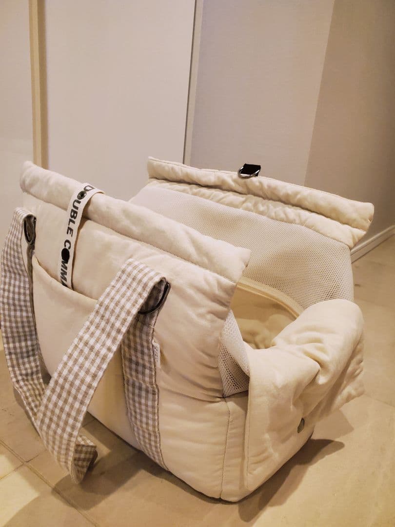 【DOUBLE COMMA】THECOM BAG（SM） 犬用キャリーバッグ