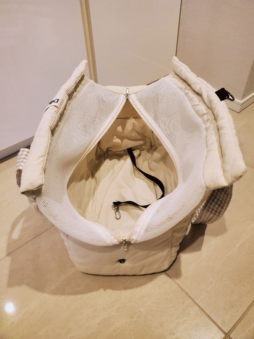 【DOUBLE COMMA】THECOM BAG（SM） 犬用キャリーバッグ