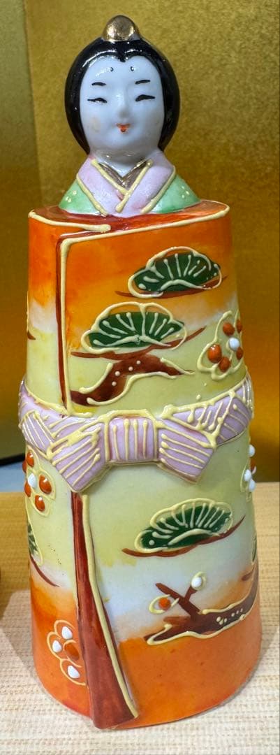 九谷　雛人形 立雛　おひなさま