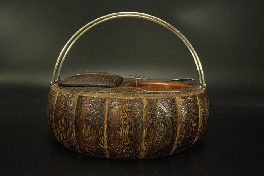 百人一首 蒔絵 煙草盆(ZE467)