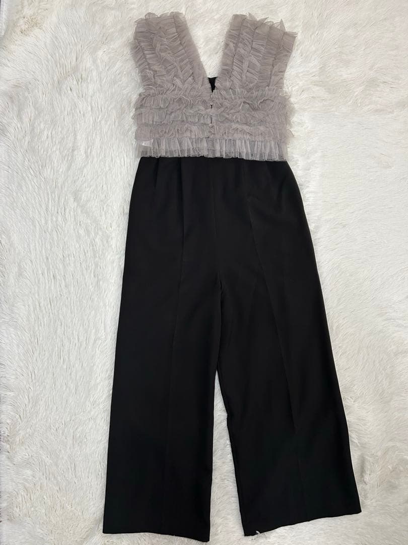 nianaチュールベストオールインワンドレスパンツドレス　andresd