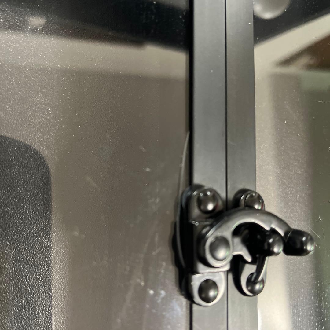 Francfranc ヴァリーズ　 ハリウッドボックスS 黒ケース 仕切り付き