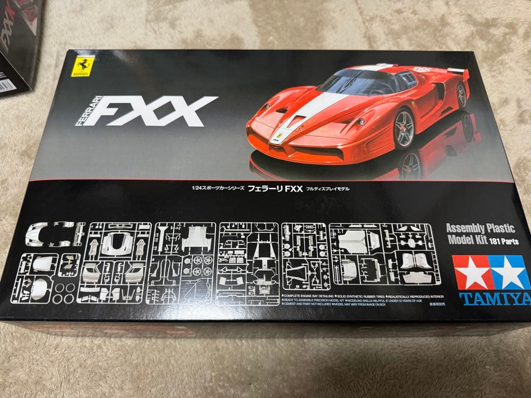 タミヤ 1/24 フェラーリ FXXK FXX ディテールアップパーツセット