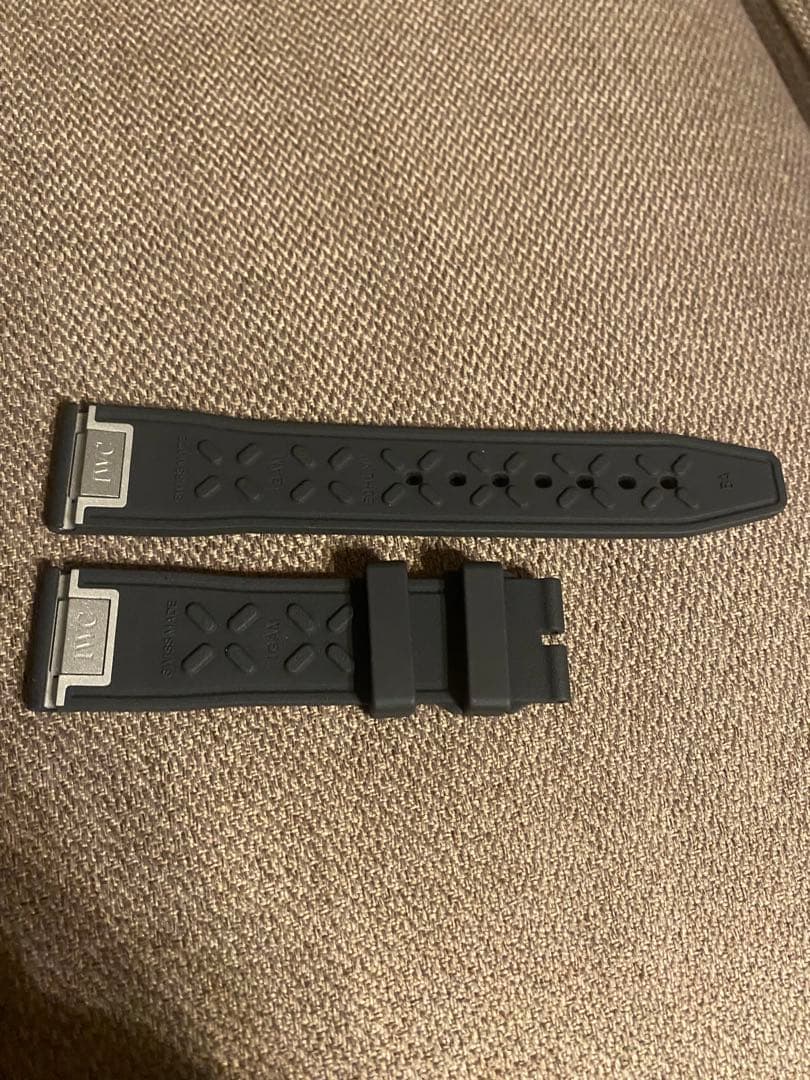 IWC 純正黒ラバーストラップEasX-CHANGE 20ミリ未使用品マーク20