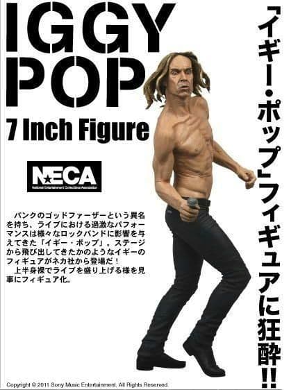 新品●IGGY POP イギー・ポップ アクションフィギュア ネカ●国内正規品