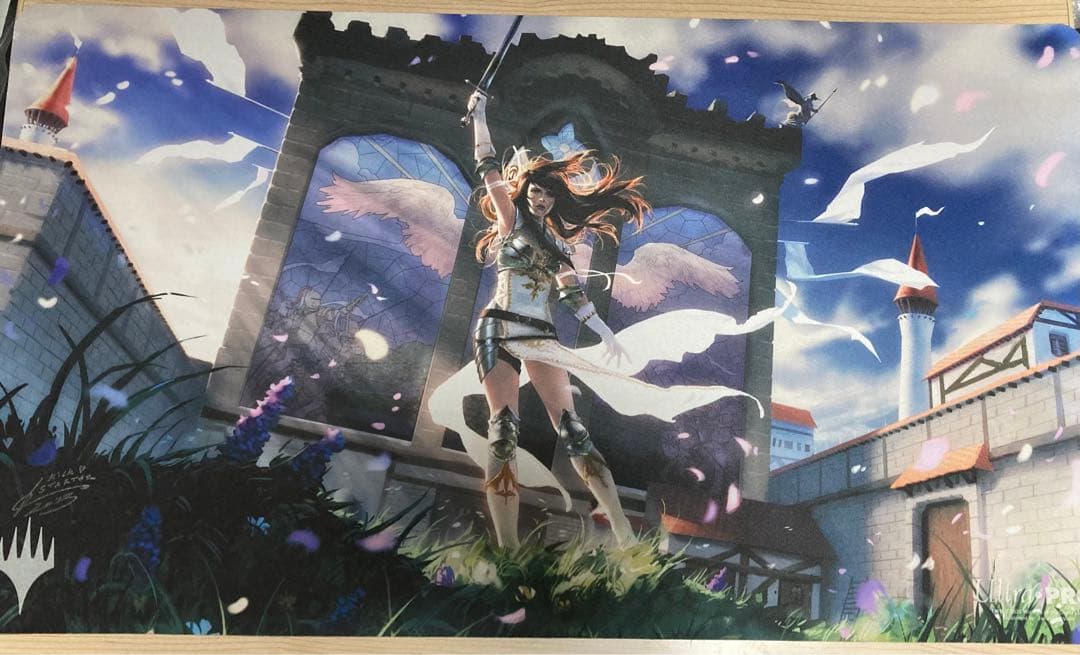 天使の運命 Angelic Destiny プレイマット サイン入り