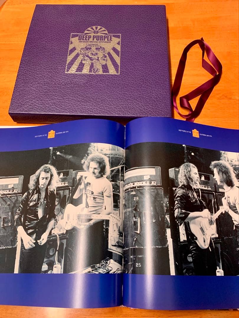 DEEP PURPLE カリフォルニアジャム 写真集　Rufus Stone