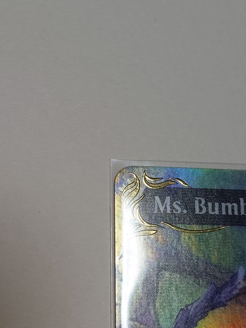d*f様 MTG BLC バンブルフラワー夫人 レイズドFoil 英語