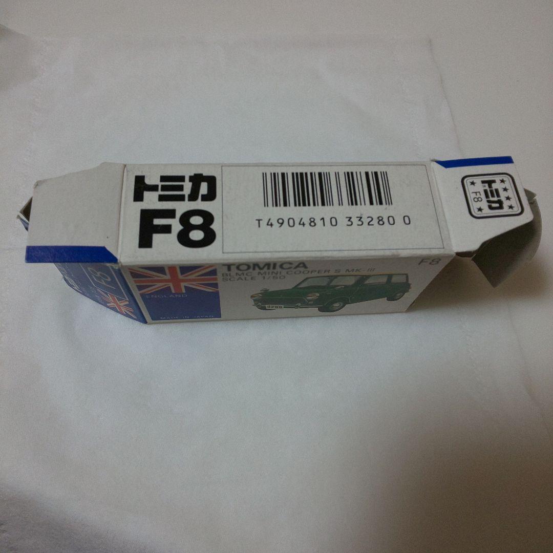 青箱F8 BLMC ミニクーパー S マークⅢ 英国旗タンポ