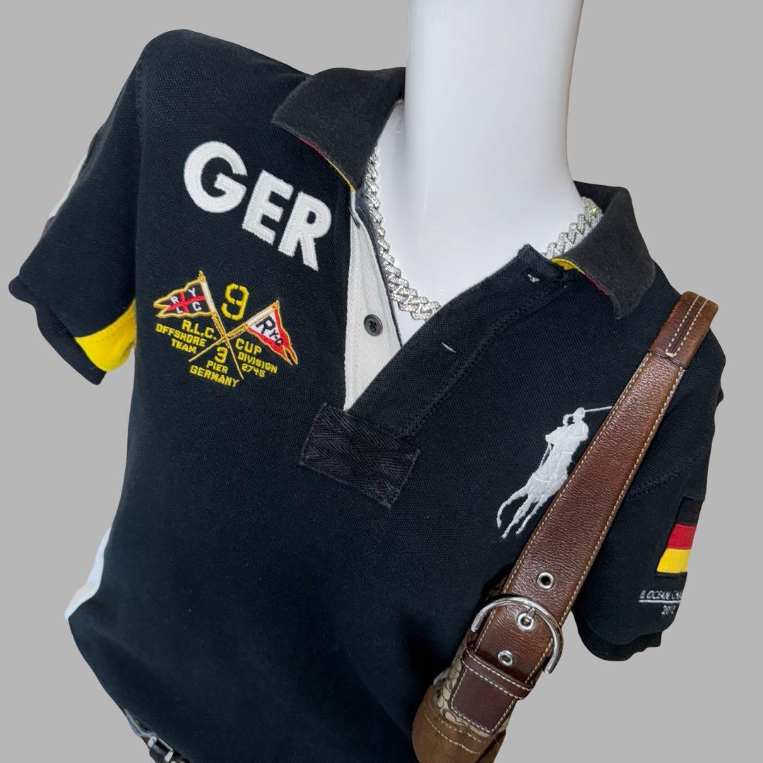 ラルフローレン ビッグポニー ドイツ ポロシャツ y2k 平成女児 平成ギャル