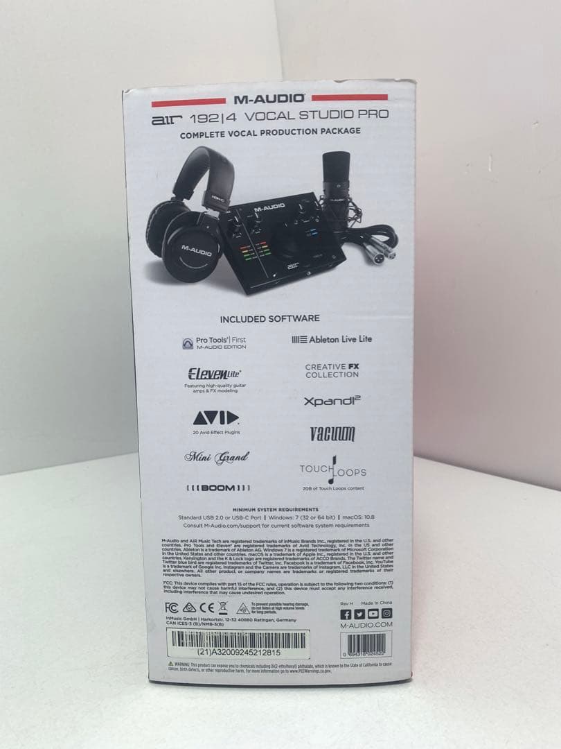 M-Audio DTMセット AIR 192 | 4VocalStudioPro