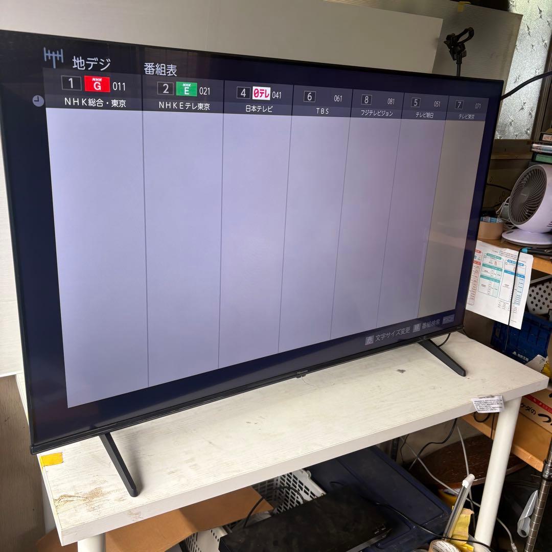 2024年製　50インチ　ハイセンス　50E6K　液晶テレビ