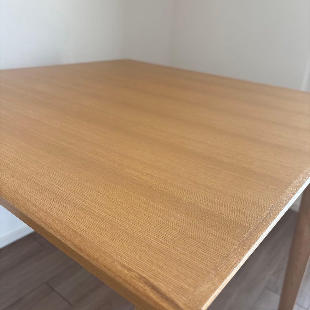 【マロン】ニトリ ダイニングテーブル(ロレイン5 80 LBR)